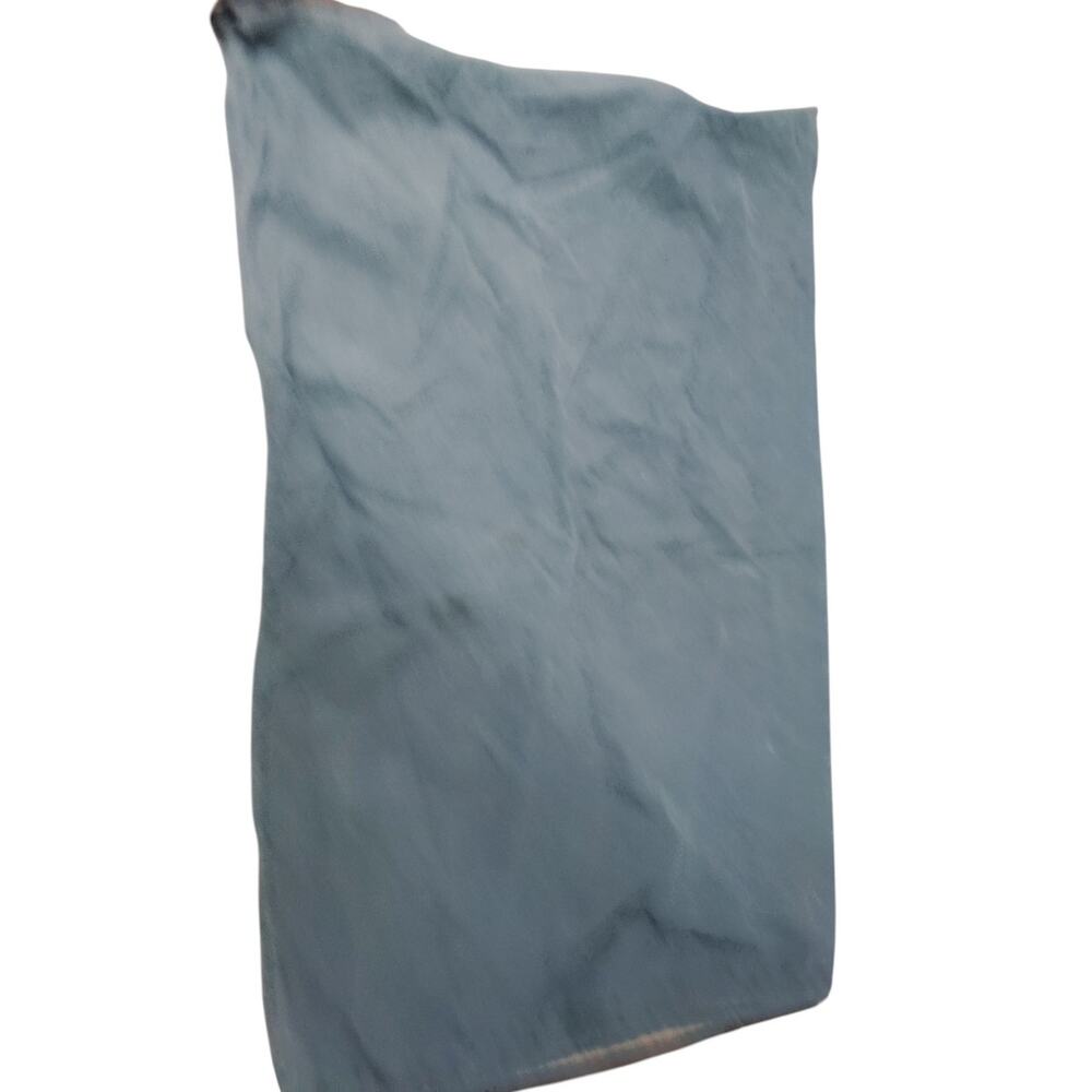 Cotton Drawstring Bag – 25x17" Lightweight Cloth w/ Top Loop & Zippered Bottom